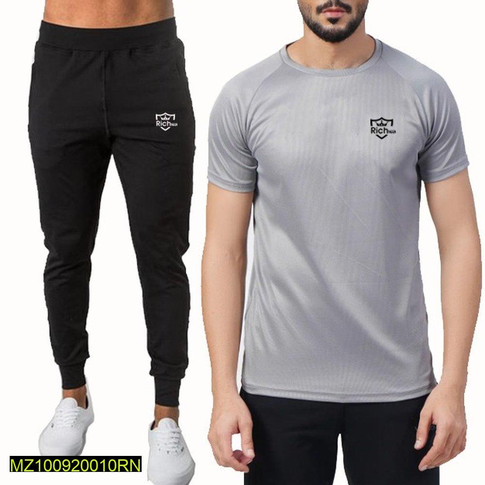 2 Pcs Polyester Printed Track Suit
