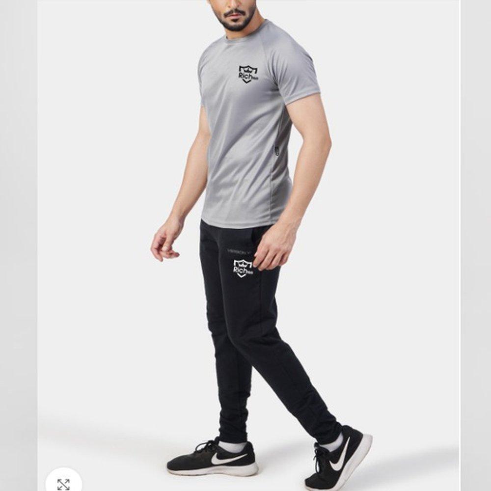 2 Pcs Polyester Printed Track Suit