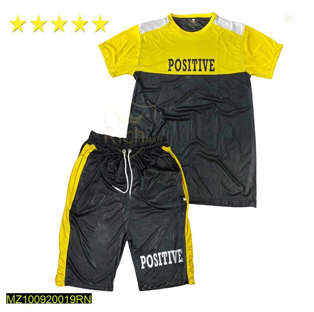 2 Pcs Micro Polyester Printed Track Suit For Men