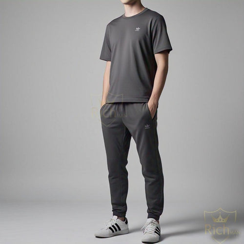 2 Pcs Micro Printed Track Suit