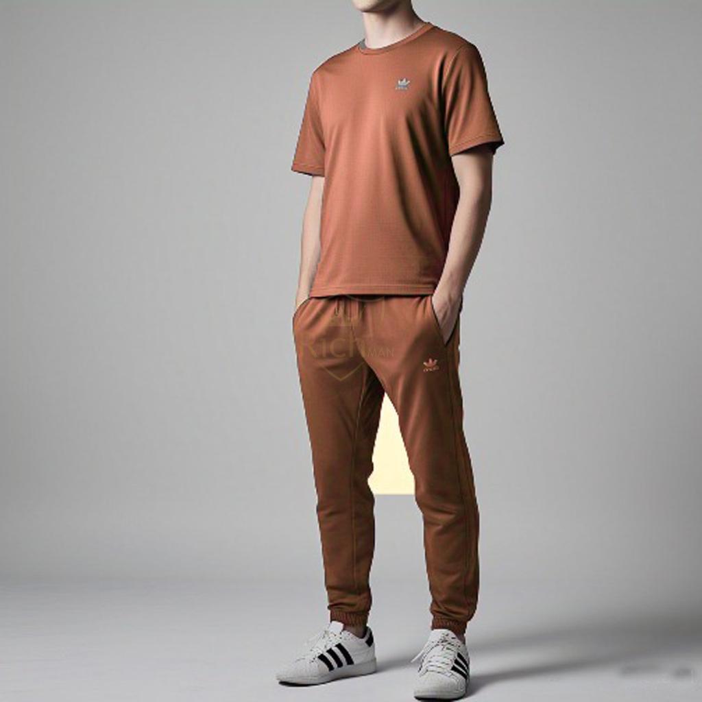 Men's Printed Micro Track Suit - 2 Pcs Set for Ultimate Comfort