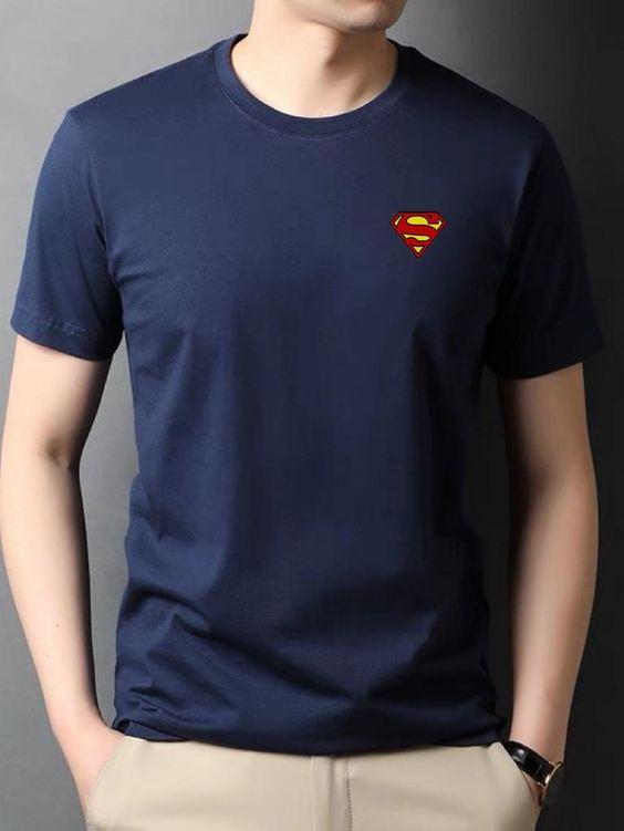 Premium Cotton Jersey T-Shirts Pack of 3 Navy White Black