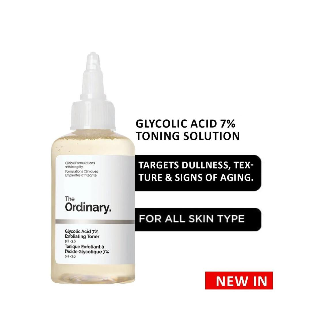 Glycolic Acid 7% Toner 240ml All Skin Type Anti Aging