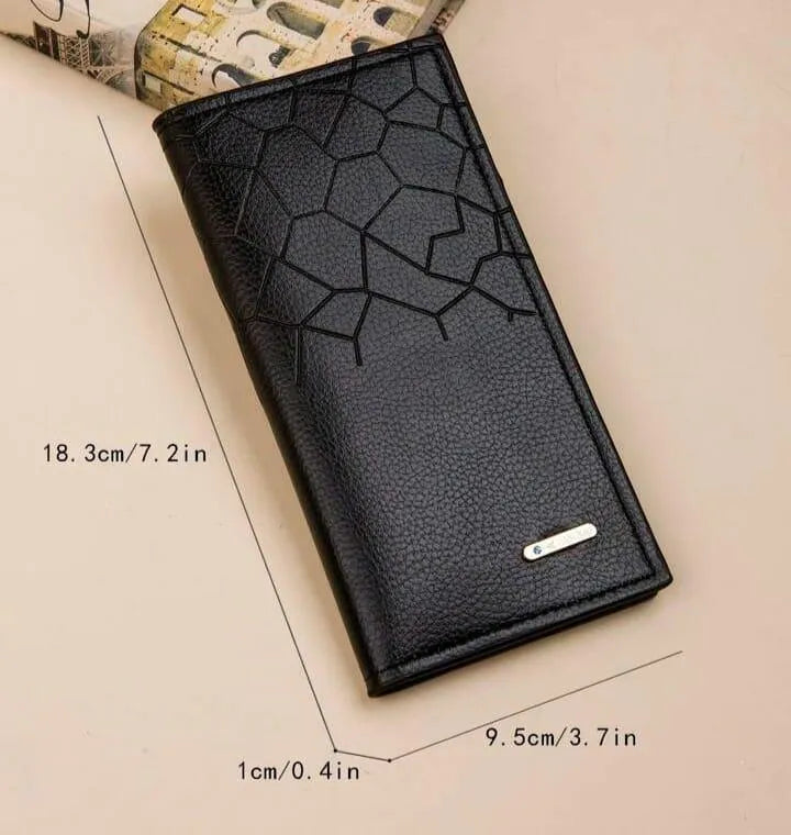 Premium Leather Wallet for Men - Dark Brown, Tan, Black