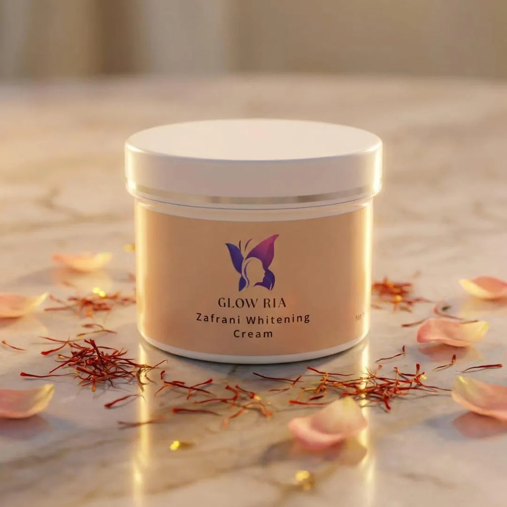 Glow Ria Zafrani Whitening Cream 100g All Skin Types