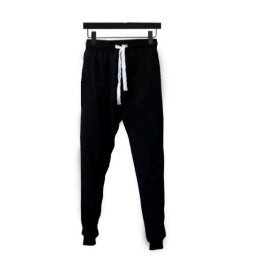 Black Cotton Track Suit for Men Medium to XL