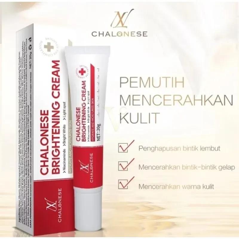 Chalonese Brightening Whitening Cream 20g All Skin Types
