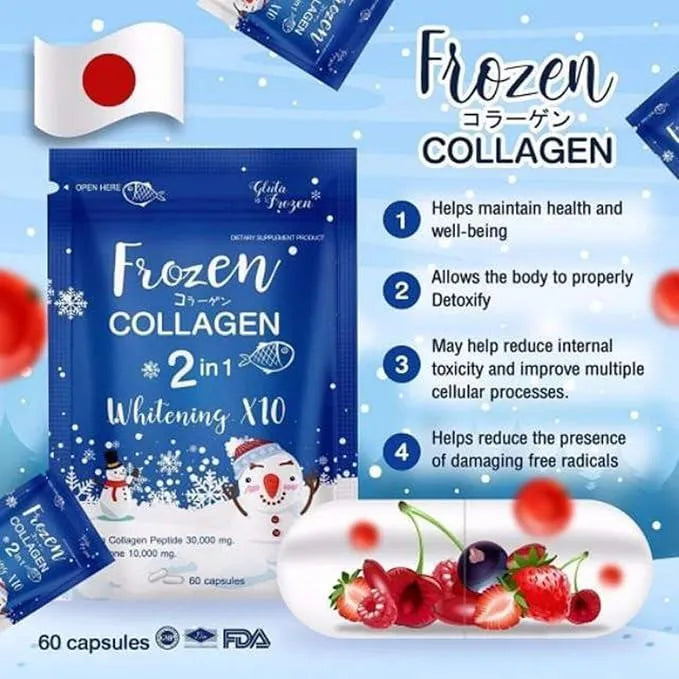 Frozen Collagen Whitening 2-in-1 Capsules 60x