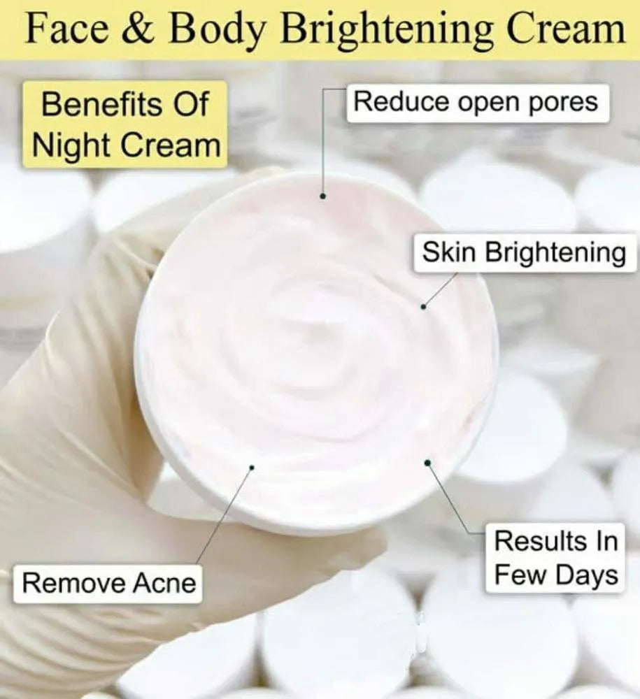 Buy 1 Get 1 Free Brightening Night Cream 2 Pack