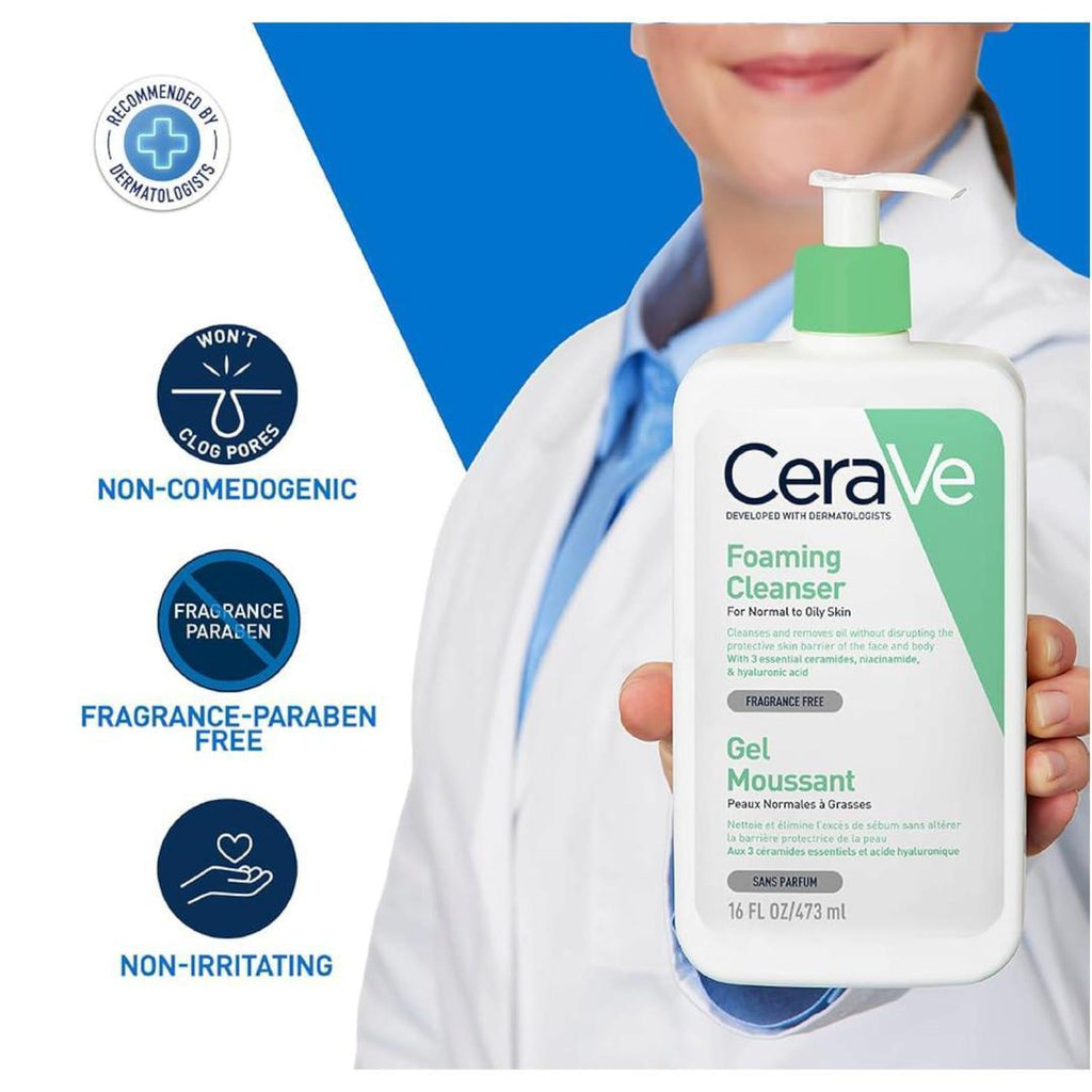 Hydrating Foaming Facial Cleanser 236ml Oily Acne Prone