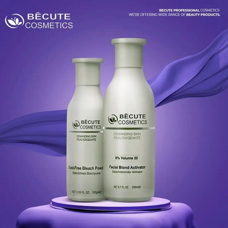 Premium Quality Bleach Powder & Activator Set for All Skin Types