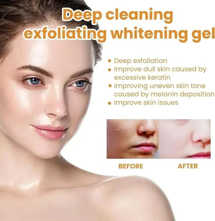 Orange Enzyme Exfoliating Gel for Brightening Skin Tone