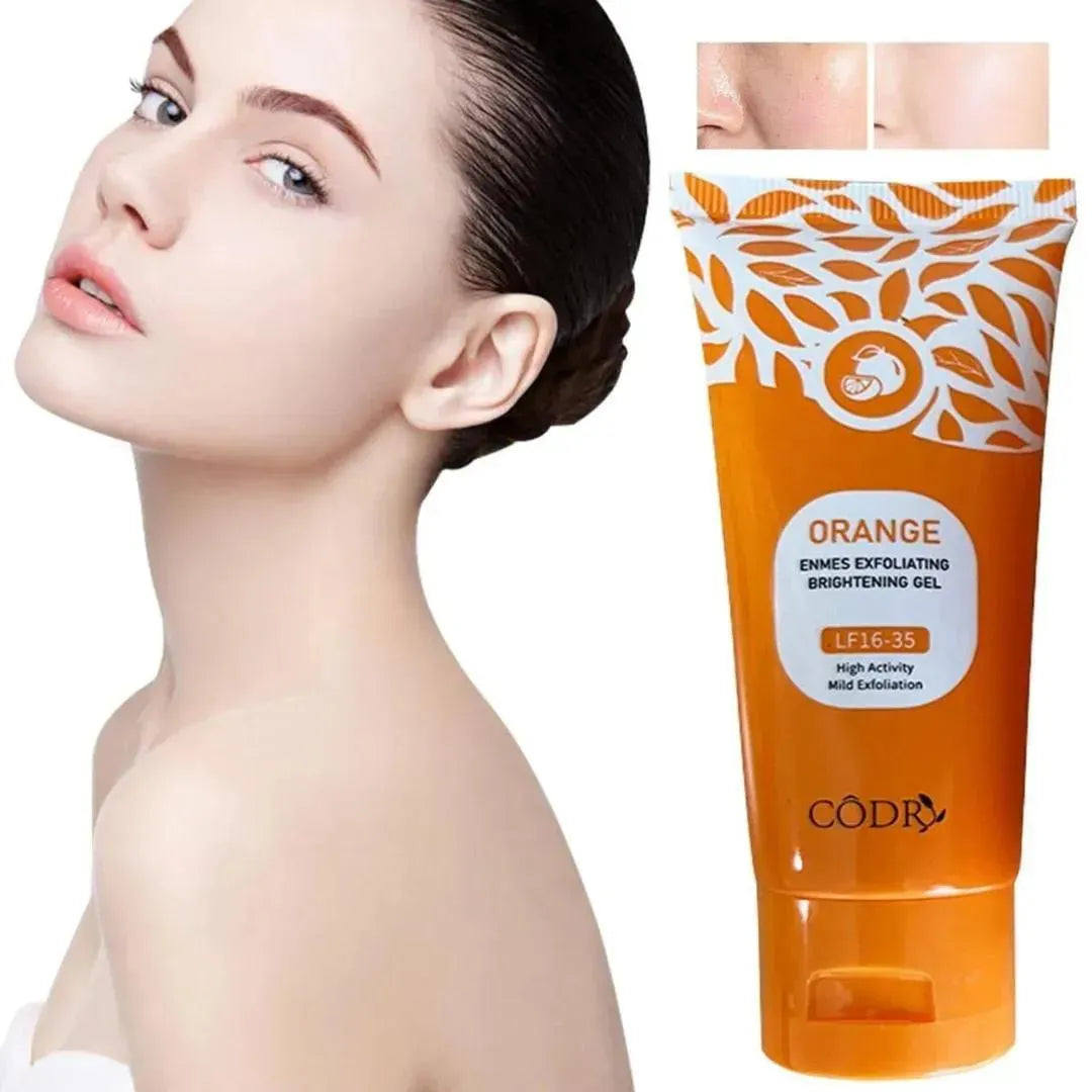 Orange Exfoliating Gel for Acne Prone Skin