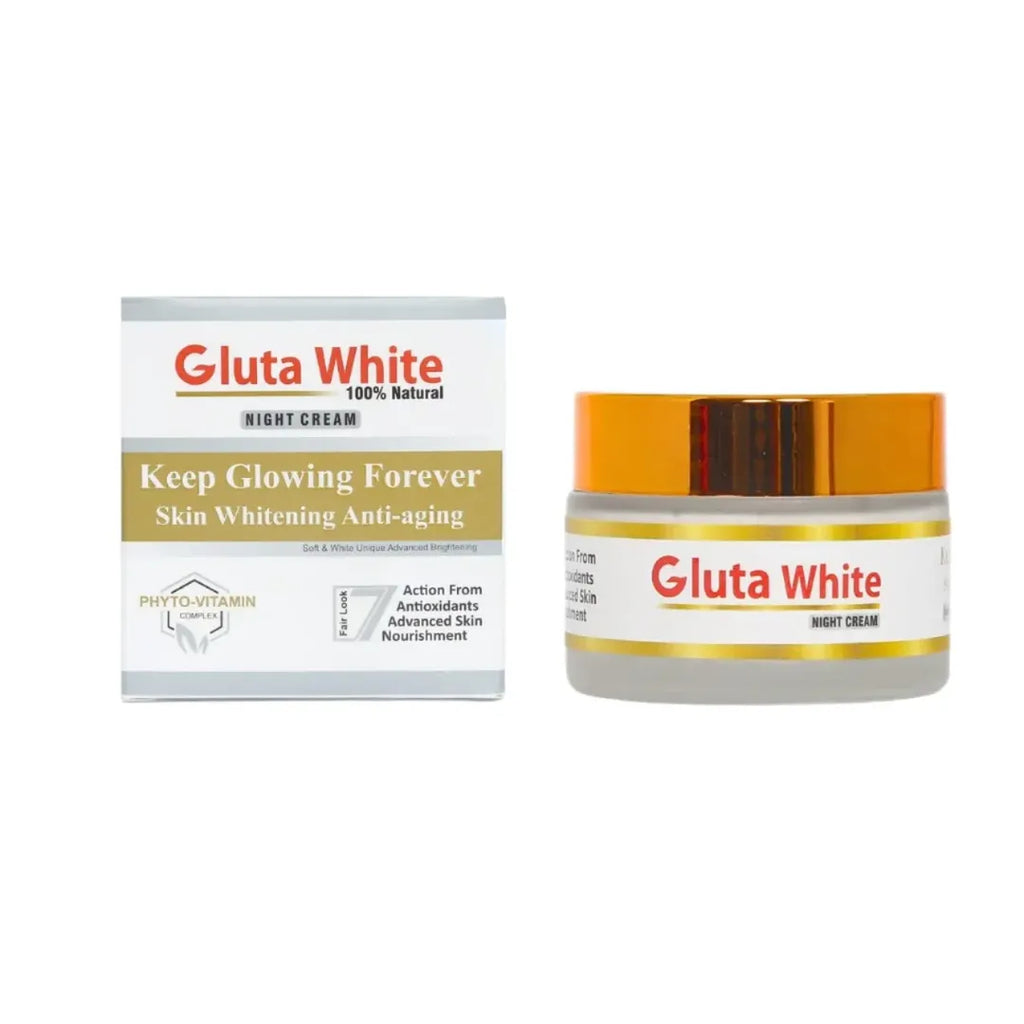 Gluta White Night Cream 100% Natural Whitening & Anti-Aging