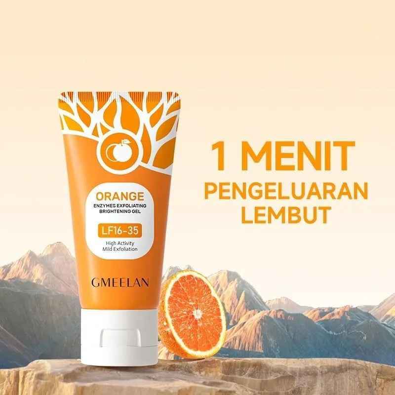 Orange Enzyme Exfoliating Brightening Gel for Glowing Skin