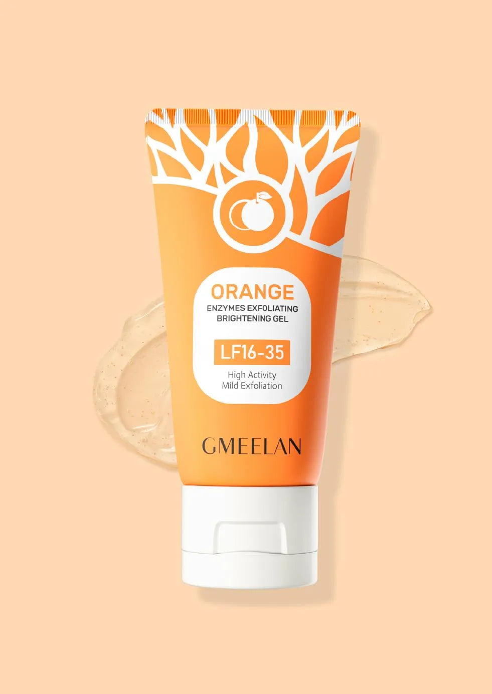 Orange Enzyme Exfoliating Brightening Gel for Glowing Skin