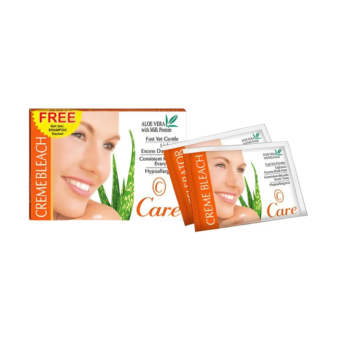 Care Cream Bleach Pack of 3 Aloe Vera Whitening