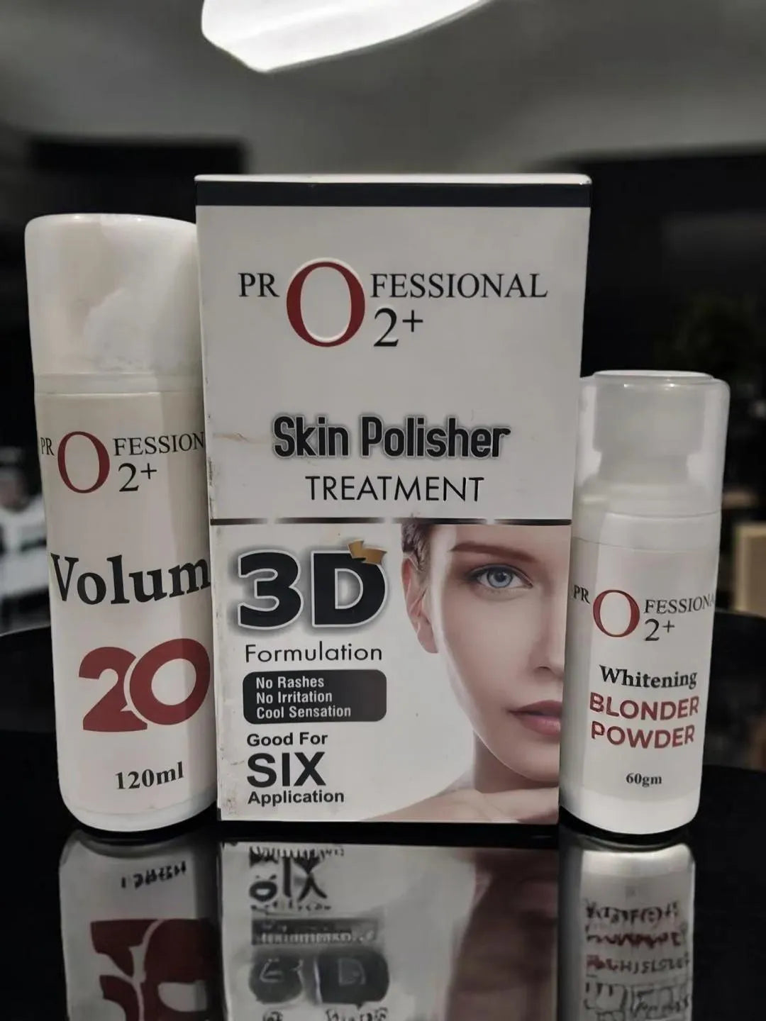 Professional 3D Skin Polisher 120ml Whitening Brightening Cream
