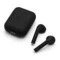 Black inpods Wireless Bluetooth Earbuds with Charging Case | Touch Control | Stereo Sound | Built-in Mic