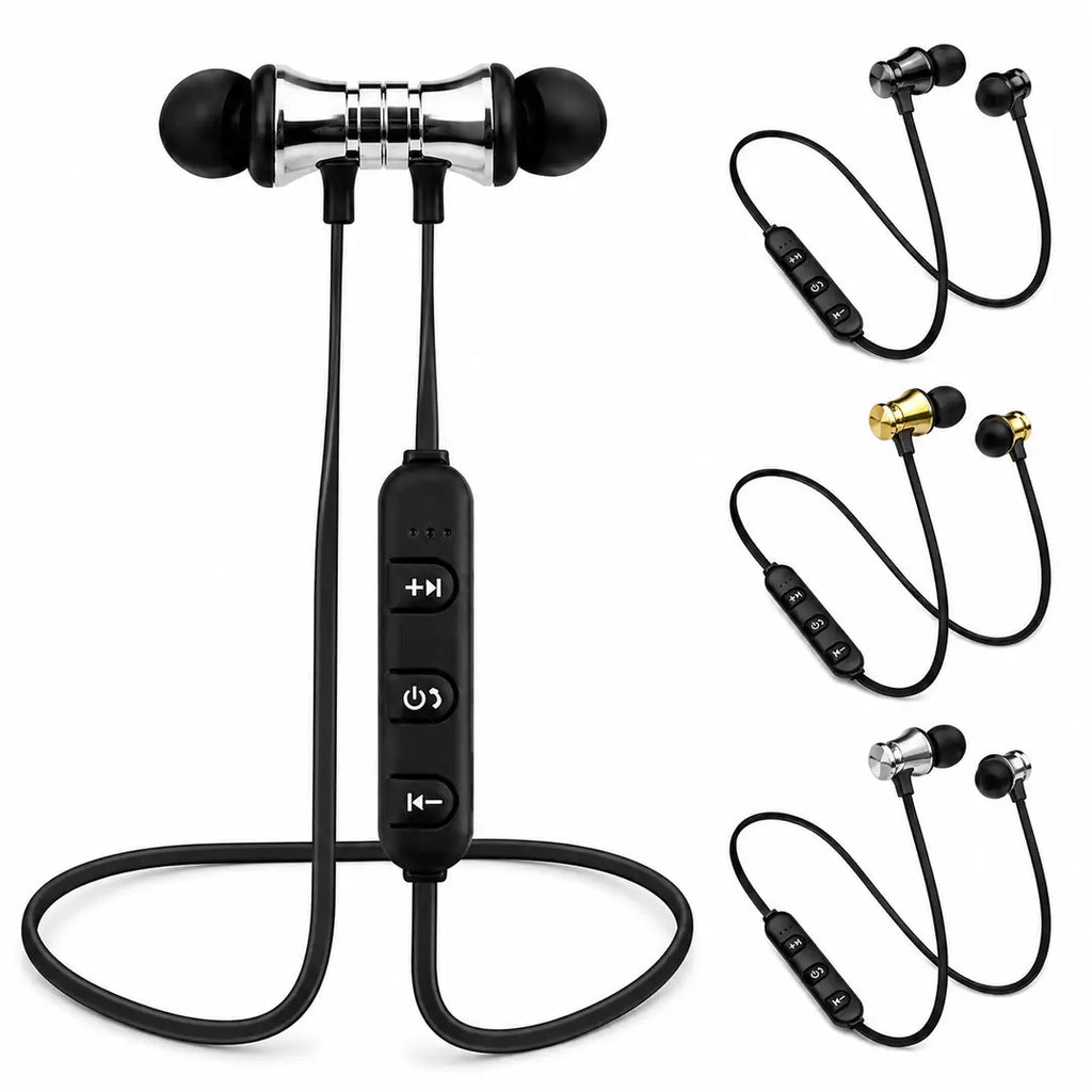 Walbest XT11 Wireless Headphones, Waterproof Sweatproof 2.5 Hours Playtime Bluetooth Headphones, with Magnetic Connection, Sports Earbuds for Running