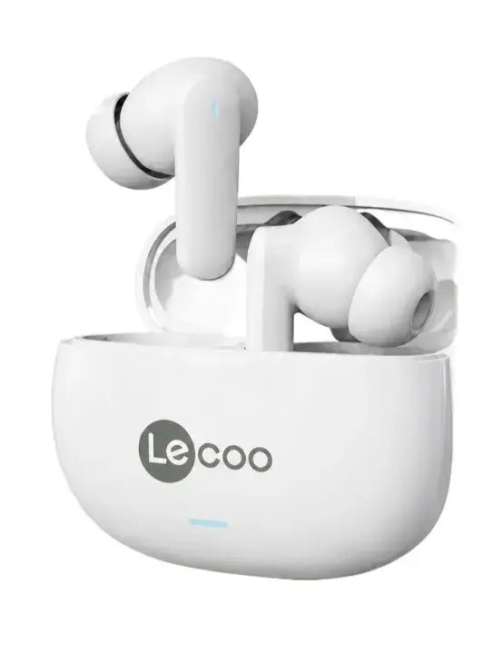 White Airpods Wireless Earbuds Bluetooth 5.3 | Deep Bass | Smart Touch | Noise Reduction | HD Sound | Touch Control | Long Battery Life