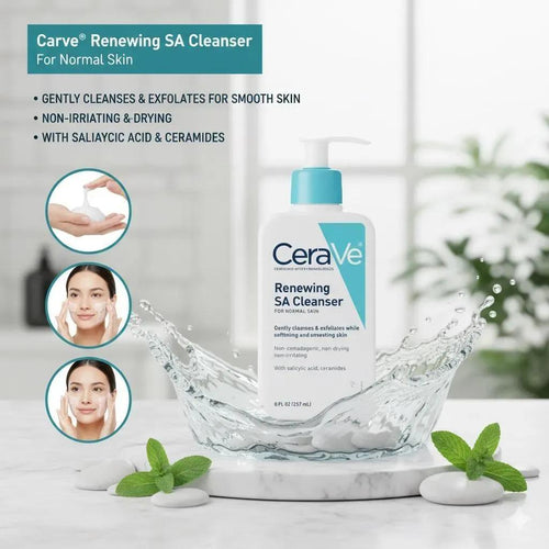 CeraVe Renewing SA Cleanser for Normal Skin Non-Drying 237 Ml