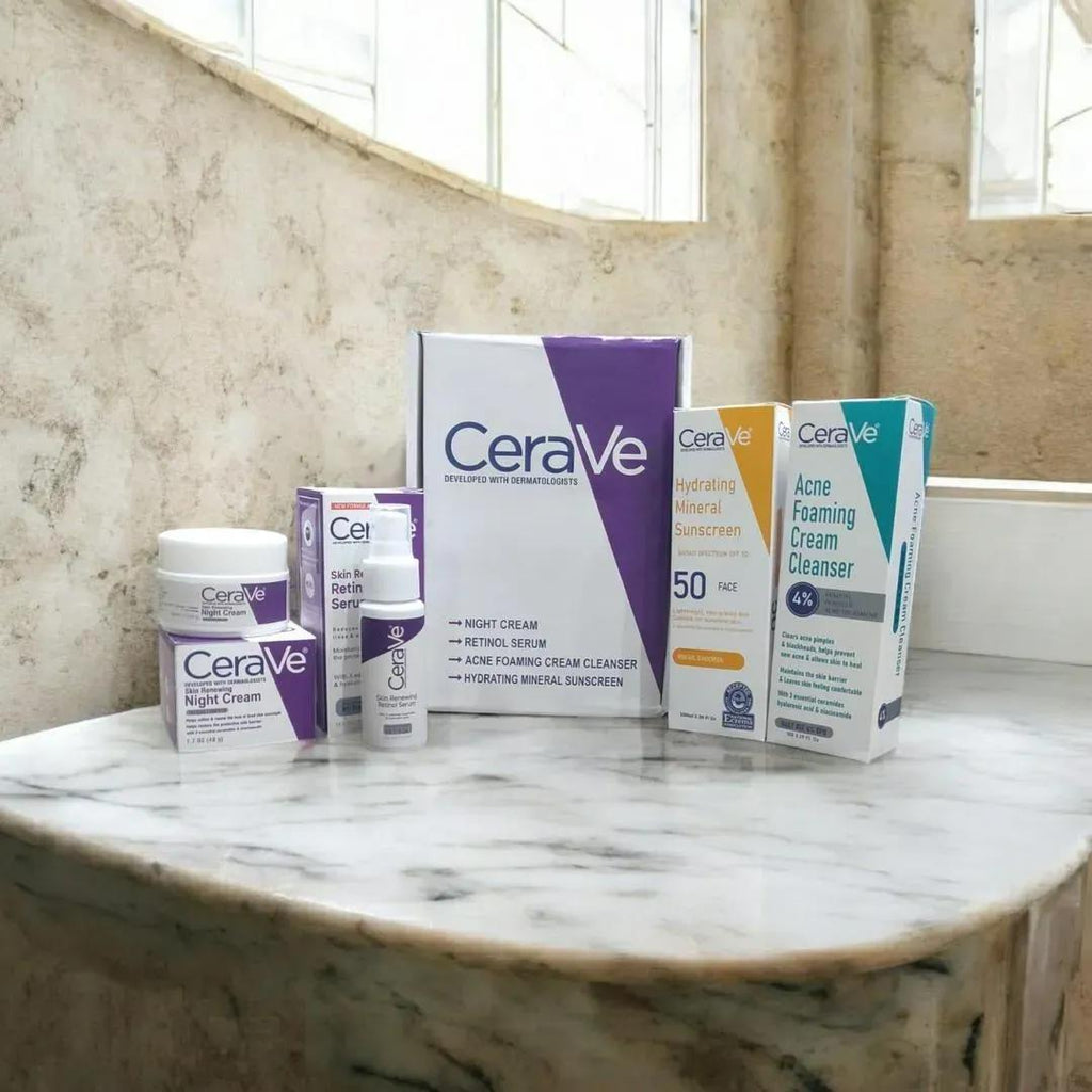 CeraVe Whitening Brightening 4-Piece Skincare Set