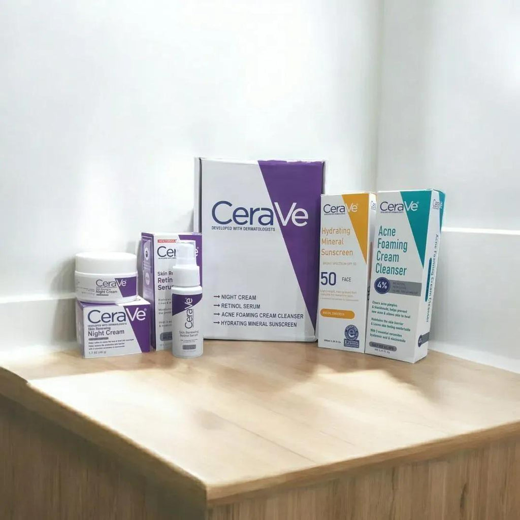 CeraVe Whitening Brightening 4-Piece Skincare Set
