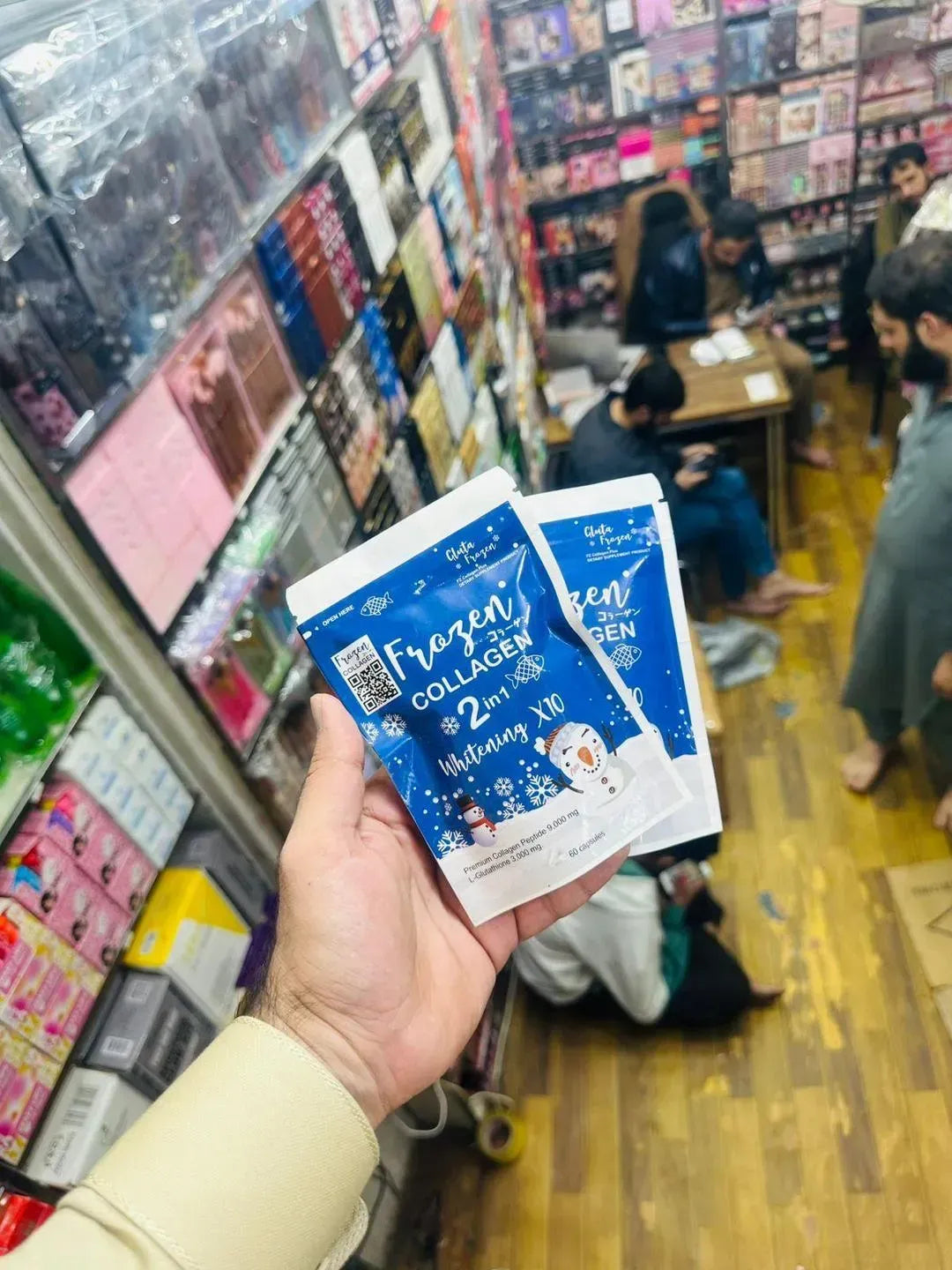 Frozen Collagen Whitening Capsules