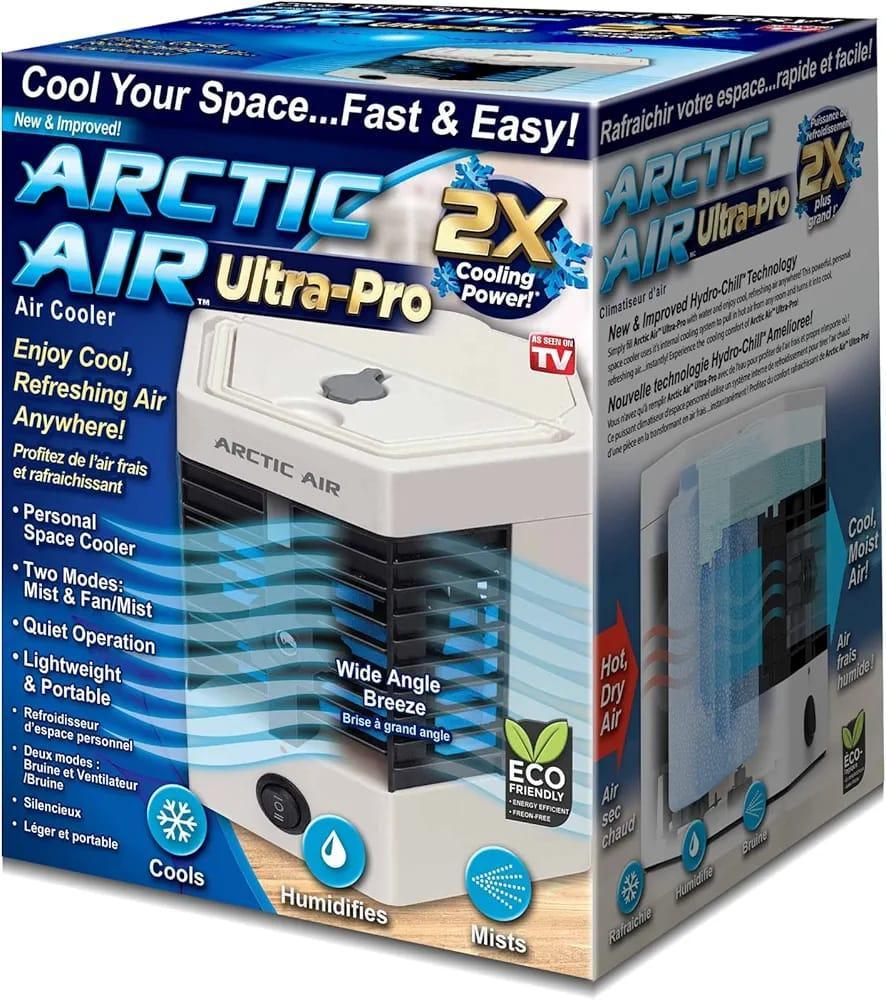Portable Mini Air Cooler White ABS Lightweight
